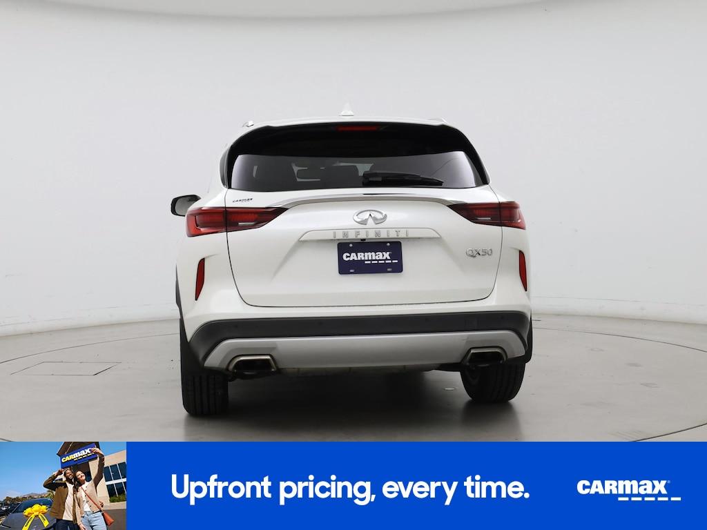 used 2022 INFINITI QX50 car, priced at $29,998