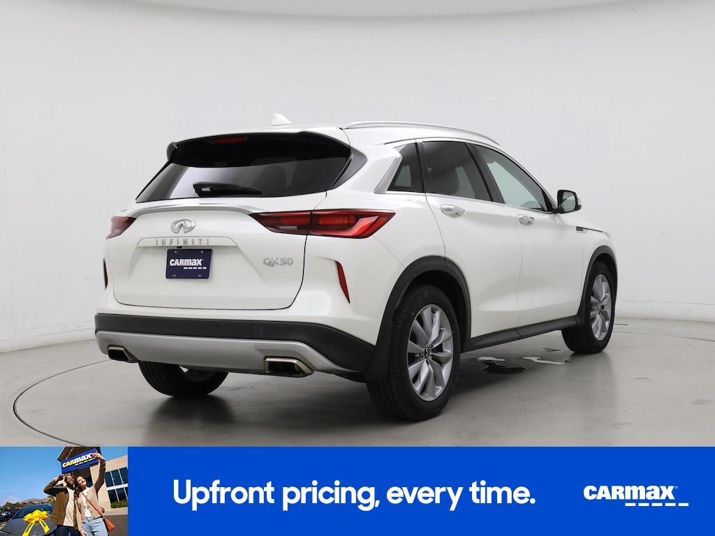 used 2022 INFINITI QX50 car, priced at $29,998