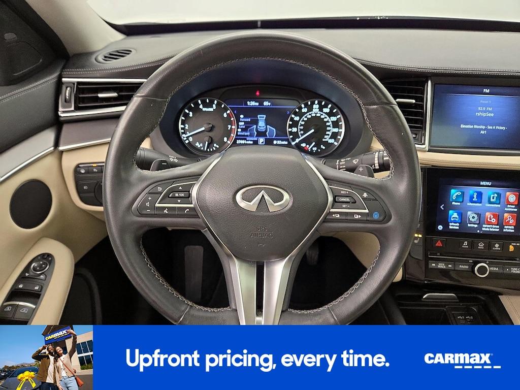 used 2022 INFINITI QX50 car, priced at $29,998
