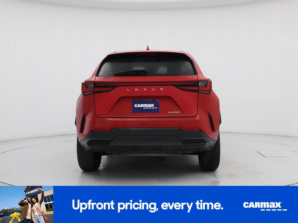 used 2023 Lexus NX 250 car, priced at $31,998