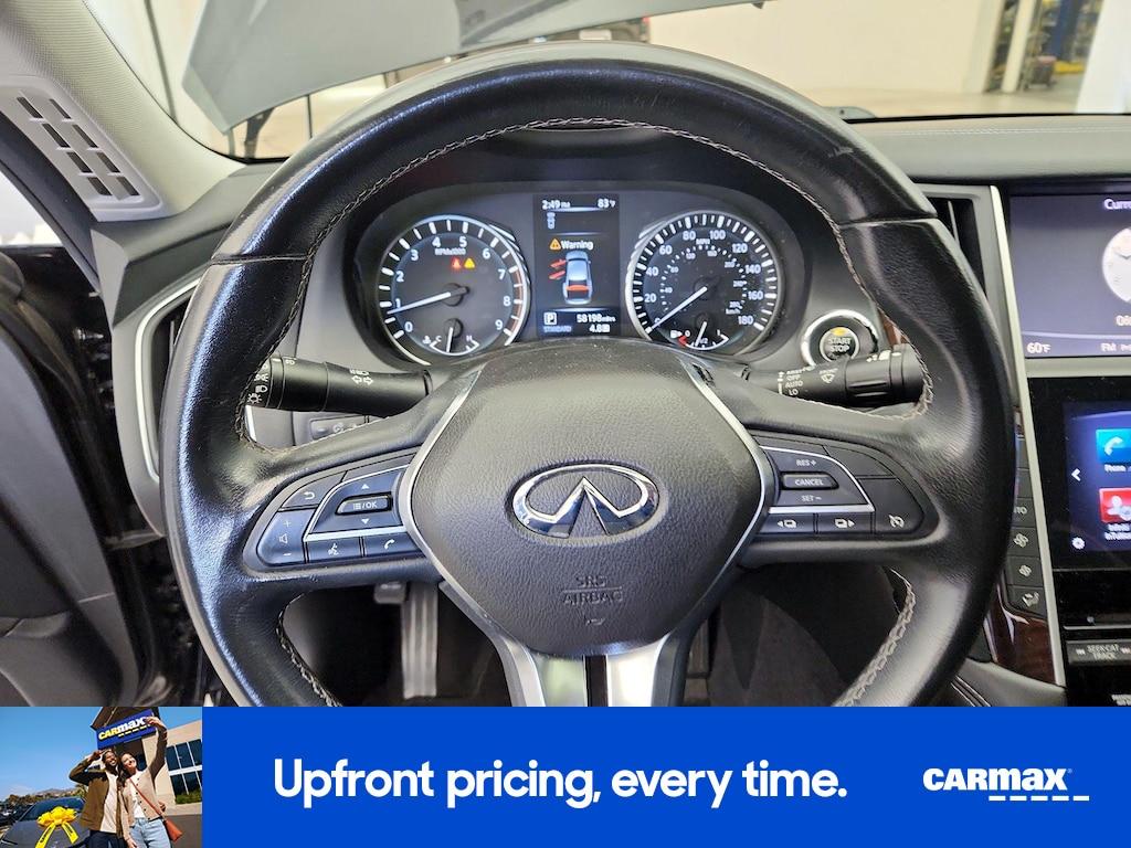 used 2019 INFINITI Q50 car, priced at $22,998