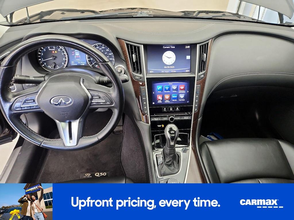 used 2019 INFINITI Q50 car, priced at $22,998