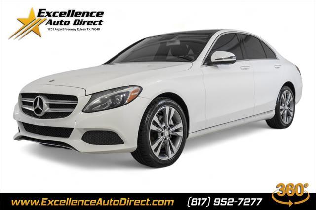 used 2017 Mercedes-Benz C-Class car, priced at $17,481