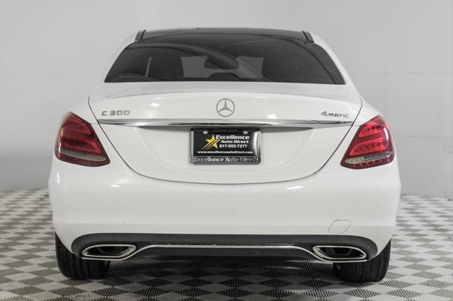 used 2017 Mercedes-Benz C-Class car, priced at $17,481