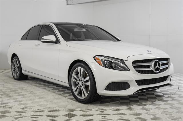 used 2017 Mercedes-Benz C-Class car, priced at $17,481