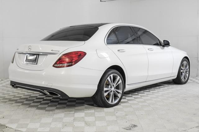 used 2017 Mercedes-Benz C-Class car, priced at $17,481