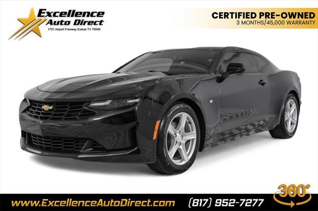 used 2021 Chevrolet Camaro car, priced at $24,581