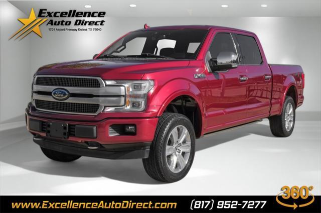 used 2018 Ford F-150 car, priced at $34,081