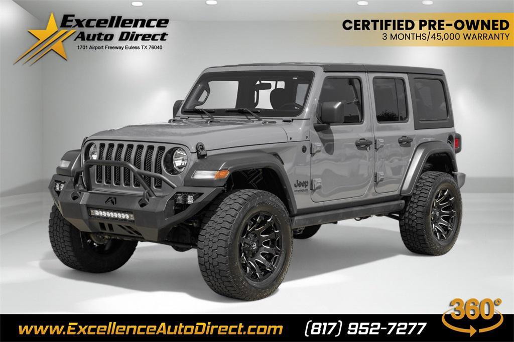 used 2020 Jeep Wrangler Unlimited car, priced at $25,781