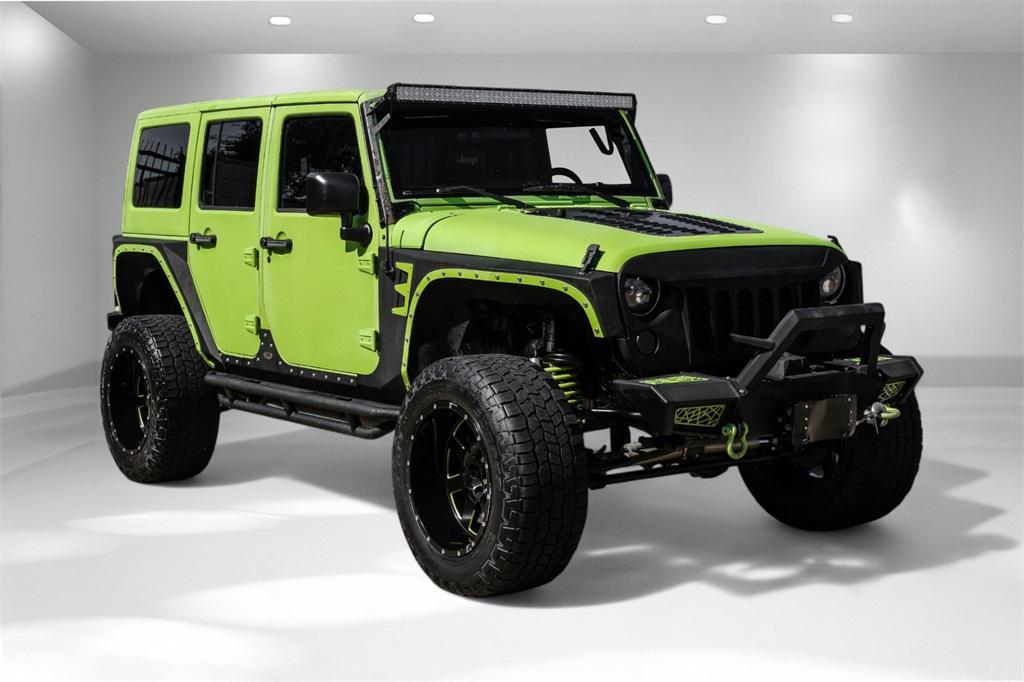used 2016 Jeep Wrangler Unlimited car, priced at $19,981