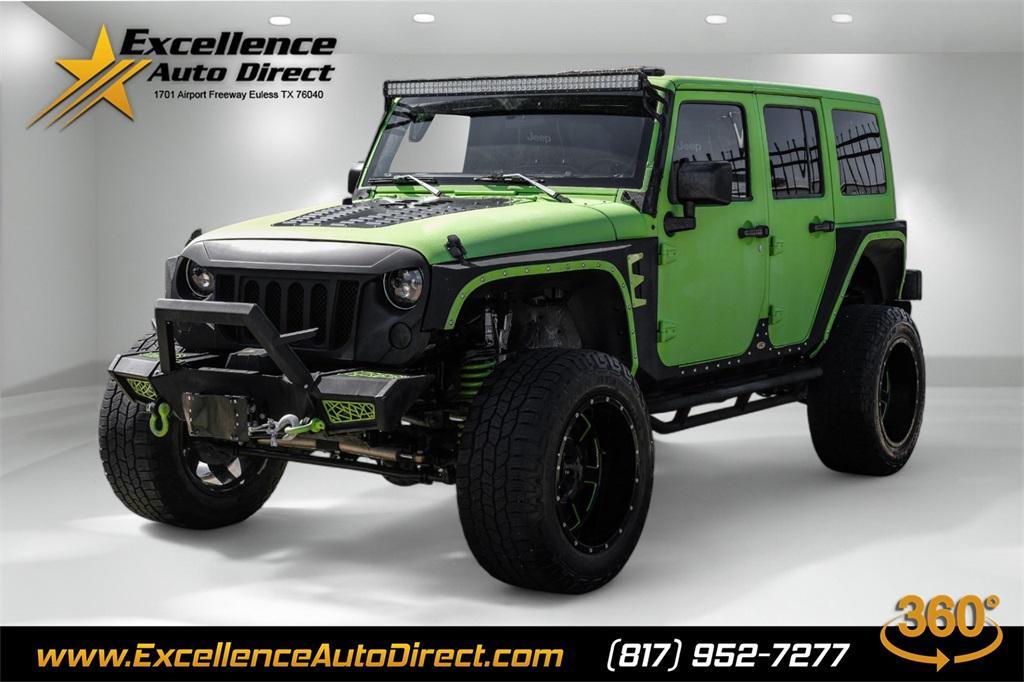 used 2016 Jeep Wrangler Unlimited car, priced at $19,981