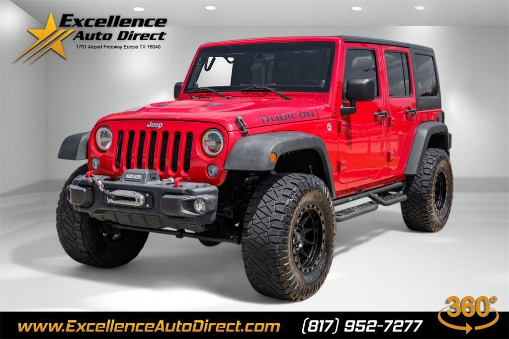 used 2014 Jeep Wrangler Unlimited car, priced at $15,981