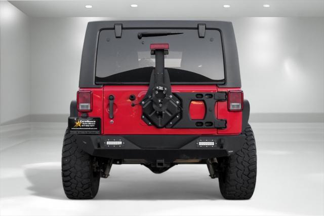 used 2018 Jeep Wrangler JK Unlimited car, priced at $19,881