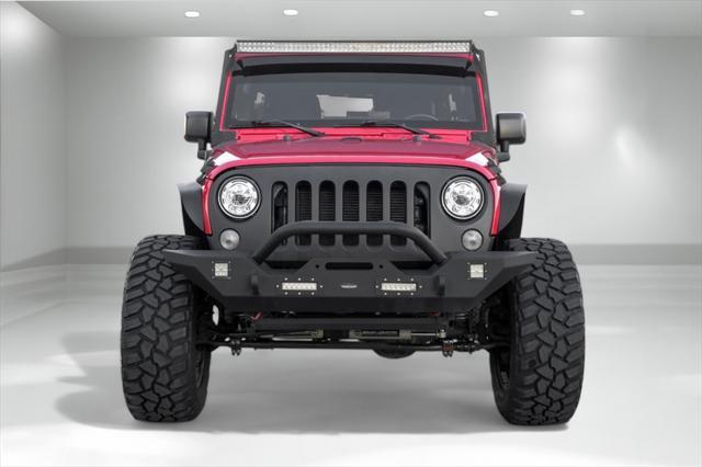 used 2018 Jeep Wrangler JK Unlimited car, priced at $19,881