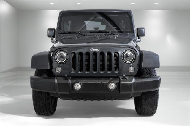 used 2016 Jeep Wrangler Unlimited car, priced at $17,381