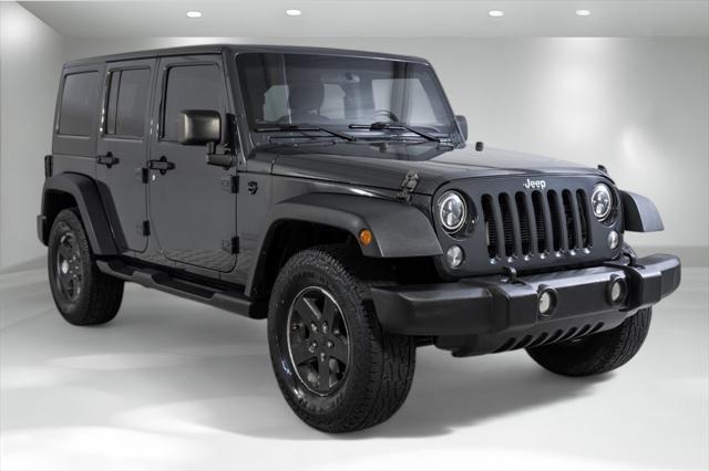 used 2016 Jeep Wrangler Unlimited car, priced at $17,381