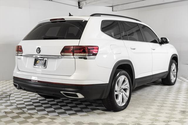 used 2021 Volkswagen Atlas car, priced at $20,181