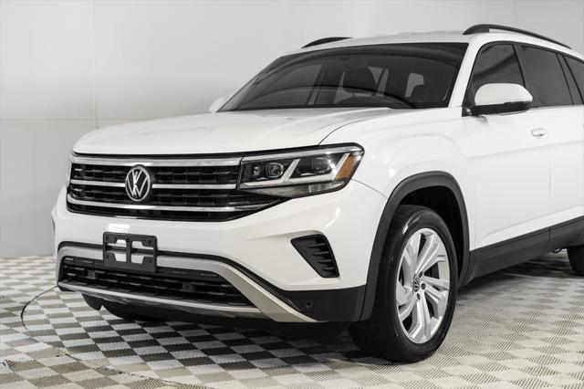 used 2021 Volkswagen Atlas car, priced at $20,181