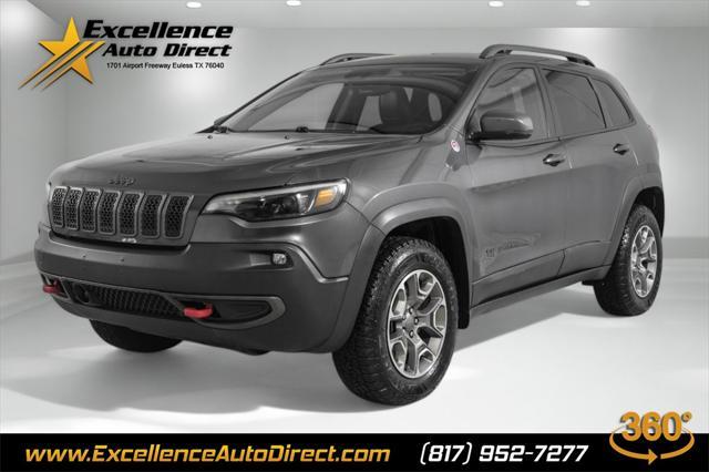 used 2021 Jeep Cherokee car, priced at $18,681