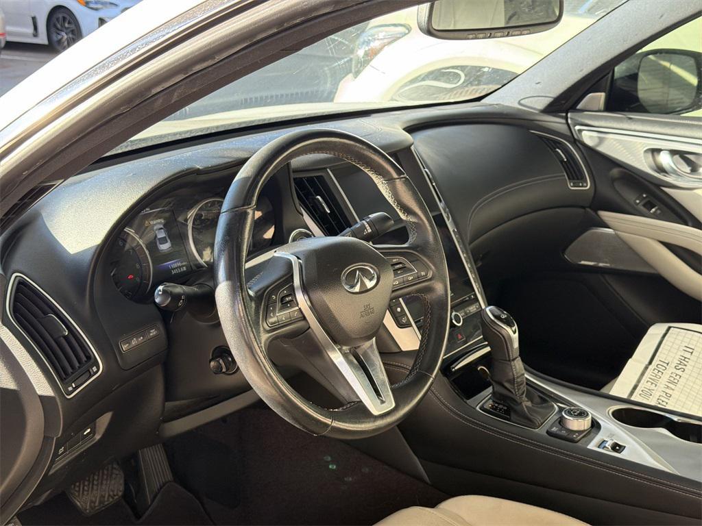 used 2017 INFINITI Q60 car, priced at $17,881