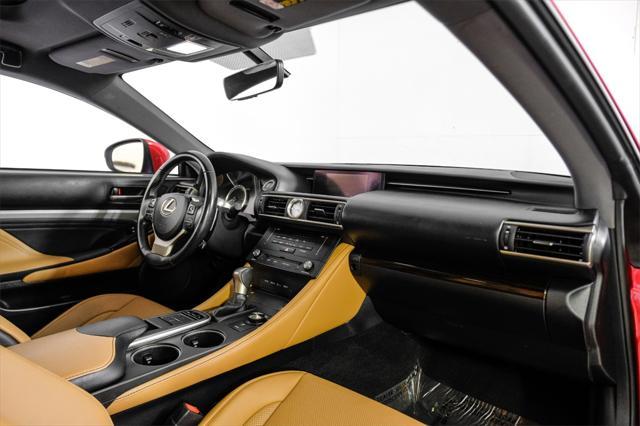 used 2016 Lexus RC 200t car, priced at $24,281