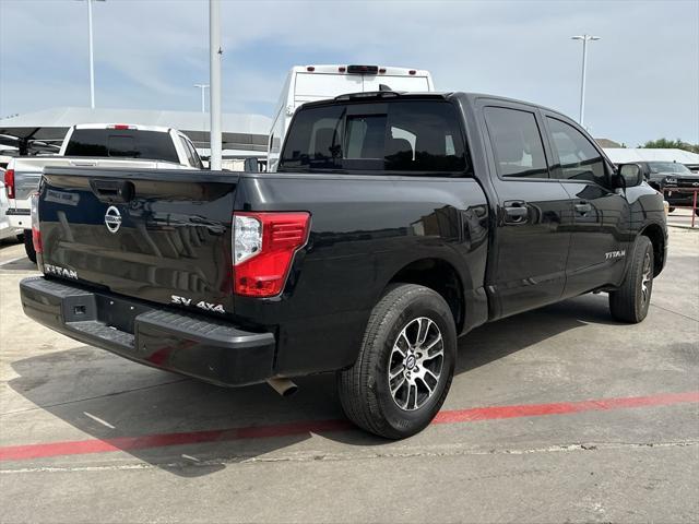 used 2022 Nissan Titan car, priced at $29,481
