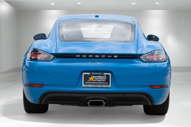 used 2018 Porsche 718 Cayman car, priced at $55,981