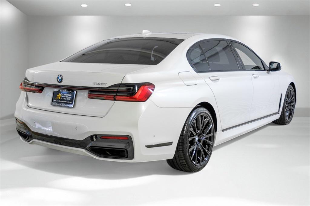 used 2021 BMW 740 car, priced at $38,781