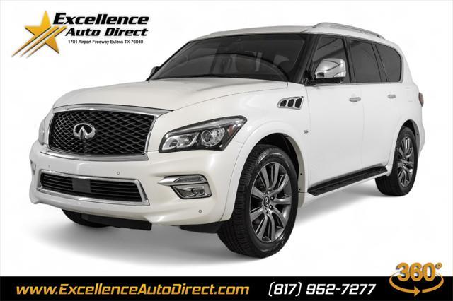 used 2017 INFINITI QX80 car, priced at $17,881