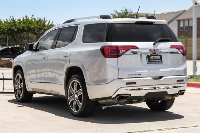 used 2018 GMC Acadia car, priced at $19,881