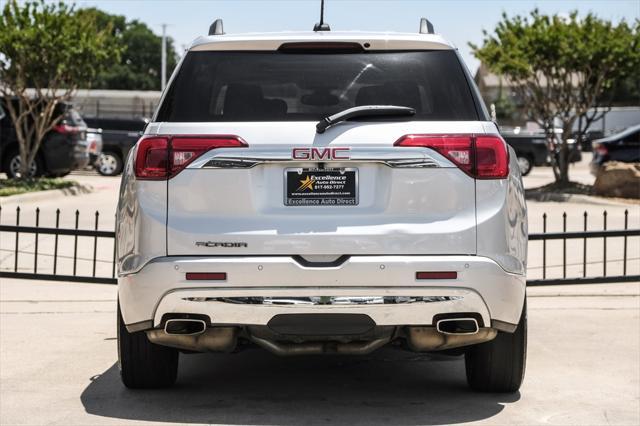 used 2018 GMC Acadia car, priced at $19,881