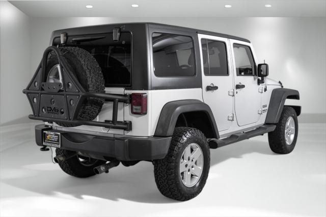 used 2017 Jeep Wrangler Unlimited car, priced at $18,681