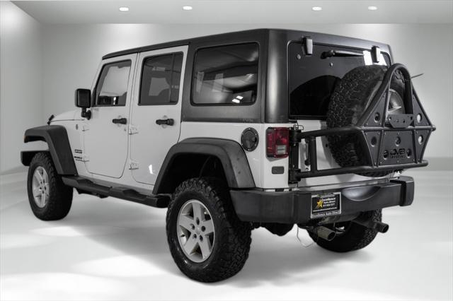 used 2017 Jeep Wrangler Unlimited car, priced at $18,681