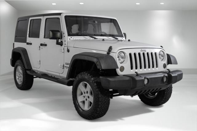 used 2017 Jeep Wrangler Unlimited car, priced at $18,681