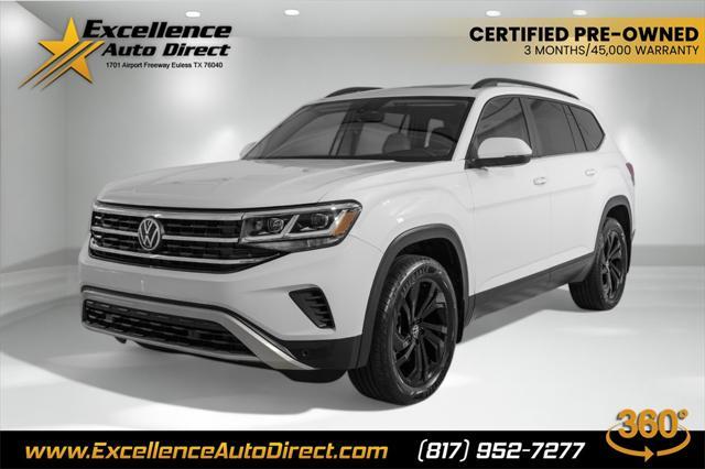 used 2022 Volkswagen Atlas car, priced at $28,781