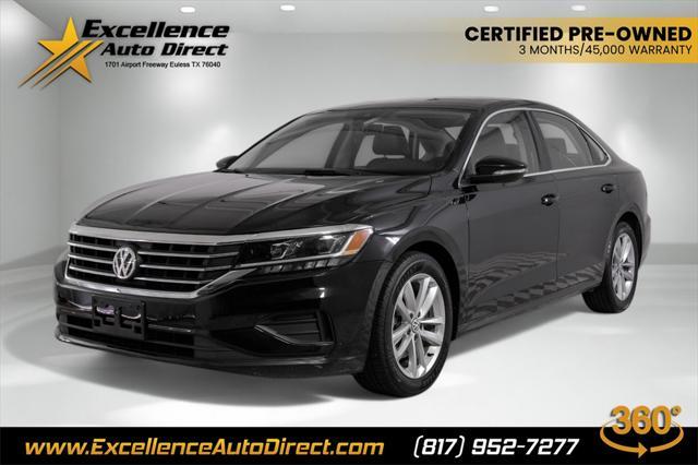used 2020 Volkswagen Passat car, priced at $14,781