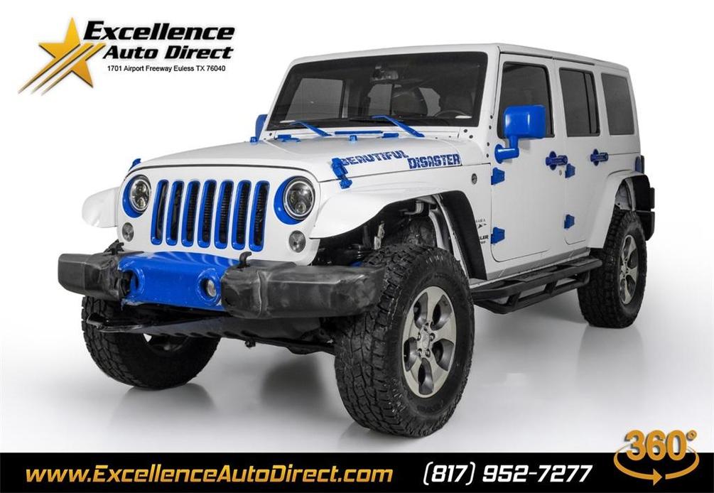 used 2016 Jeep Wrangler Unlimited car, priced at $18,681