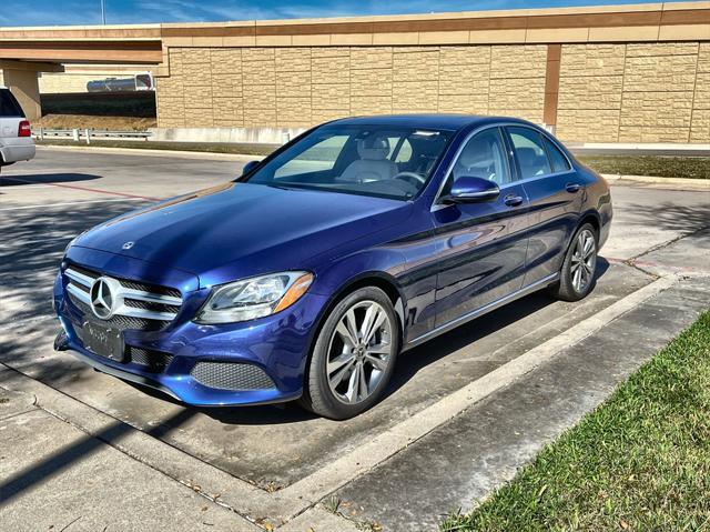 used 2018 Mercedes-Benz C-Class car, priced at $18,981