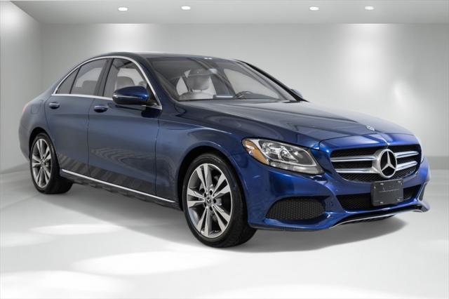 used 2018 Mercedes-Benz C-Class car, priced at $18,981