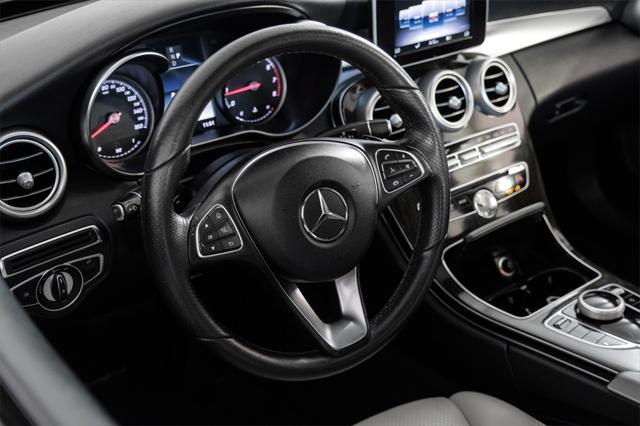 used 2018 Mercedes-Benz C-Class car, priced at $18,981