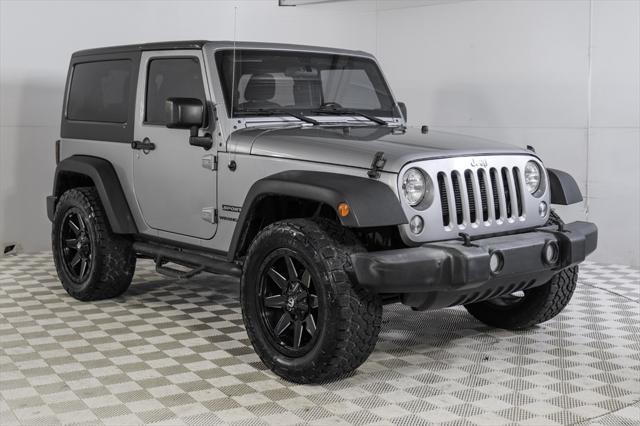 used 2017 Jeep Wrangler car, priced at $17,381