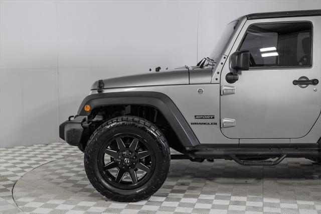 used 2017 Jeep Wrangler car, priced at $17,381