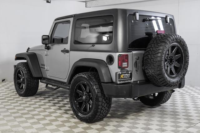 used 2017 Jeep Wrangler car, priced at $17,381