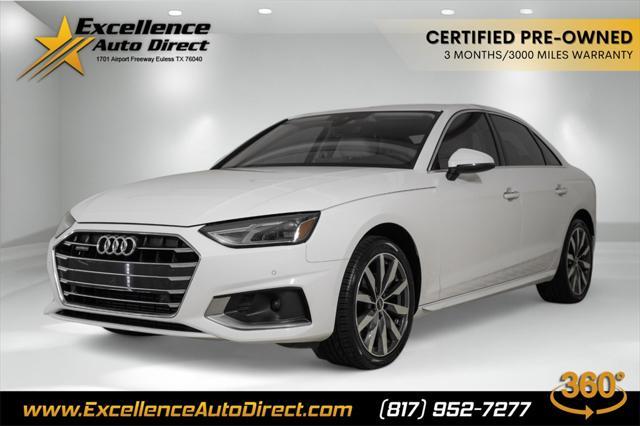 used 2021 Audi A4 car, priced at $20,281