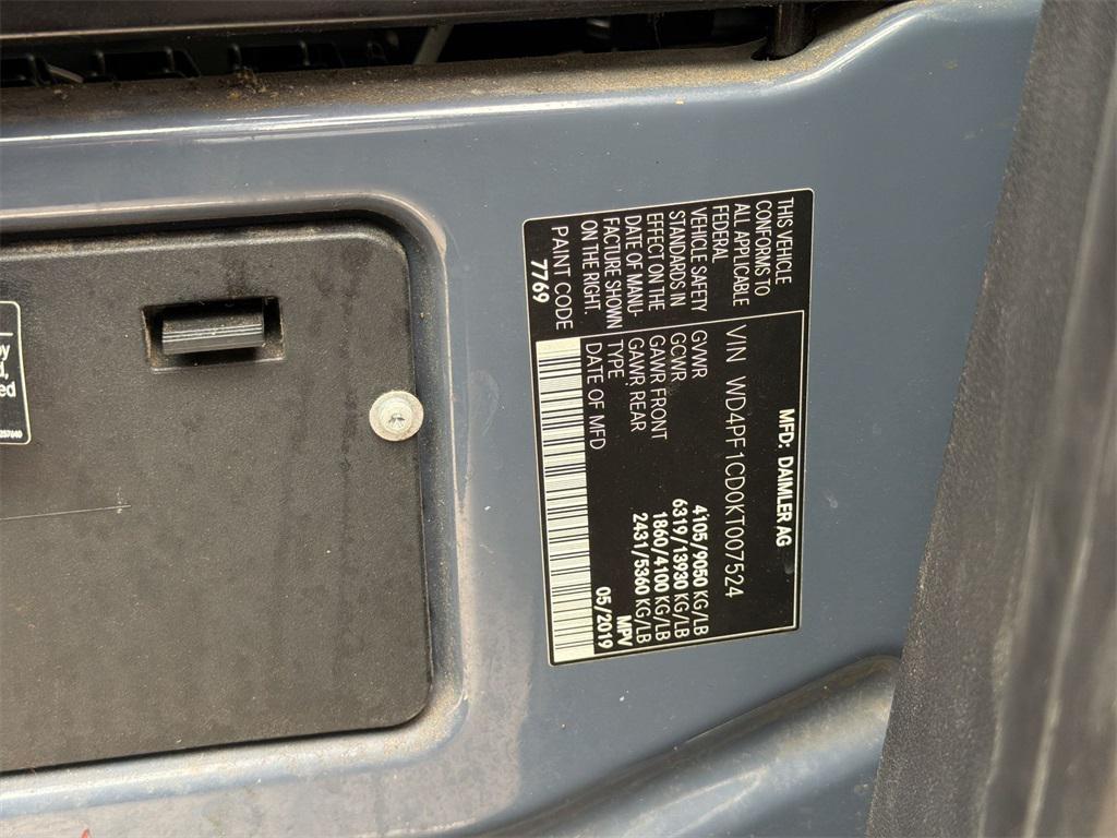 used 2019 Mercedes-Benz Sprinter 2500 car, priced at $29,781