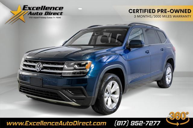 used 2020 Volkswagen Atlas car, priced at $17,281