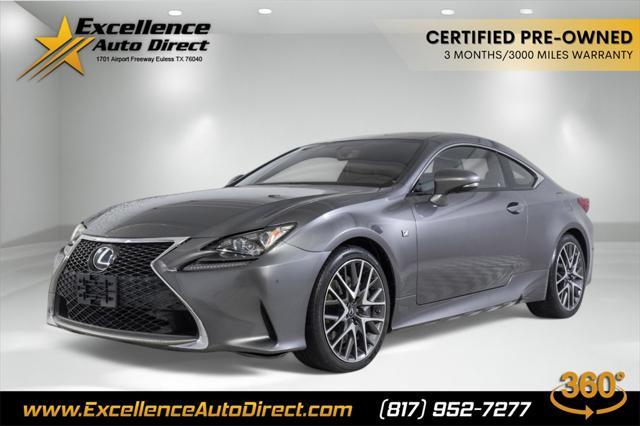 used 2016 Lexus RC 200t car, priced at $23,781