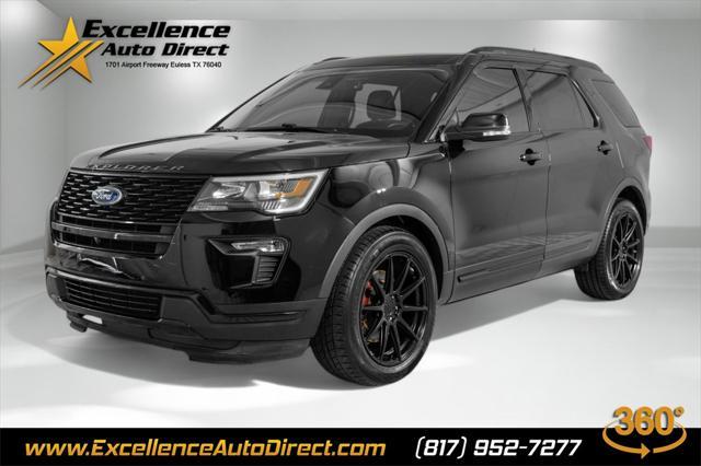 used 2018 Ford Explorer car, priced at $20,881