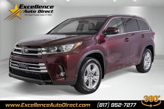 used 2019 Toyota Highlander car, priced at $24,481