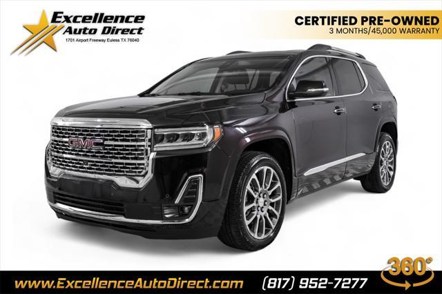 used 2021 GMC Acadia car, priced at $29,281